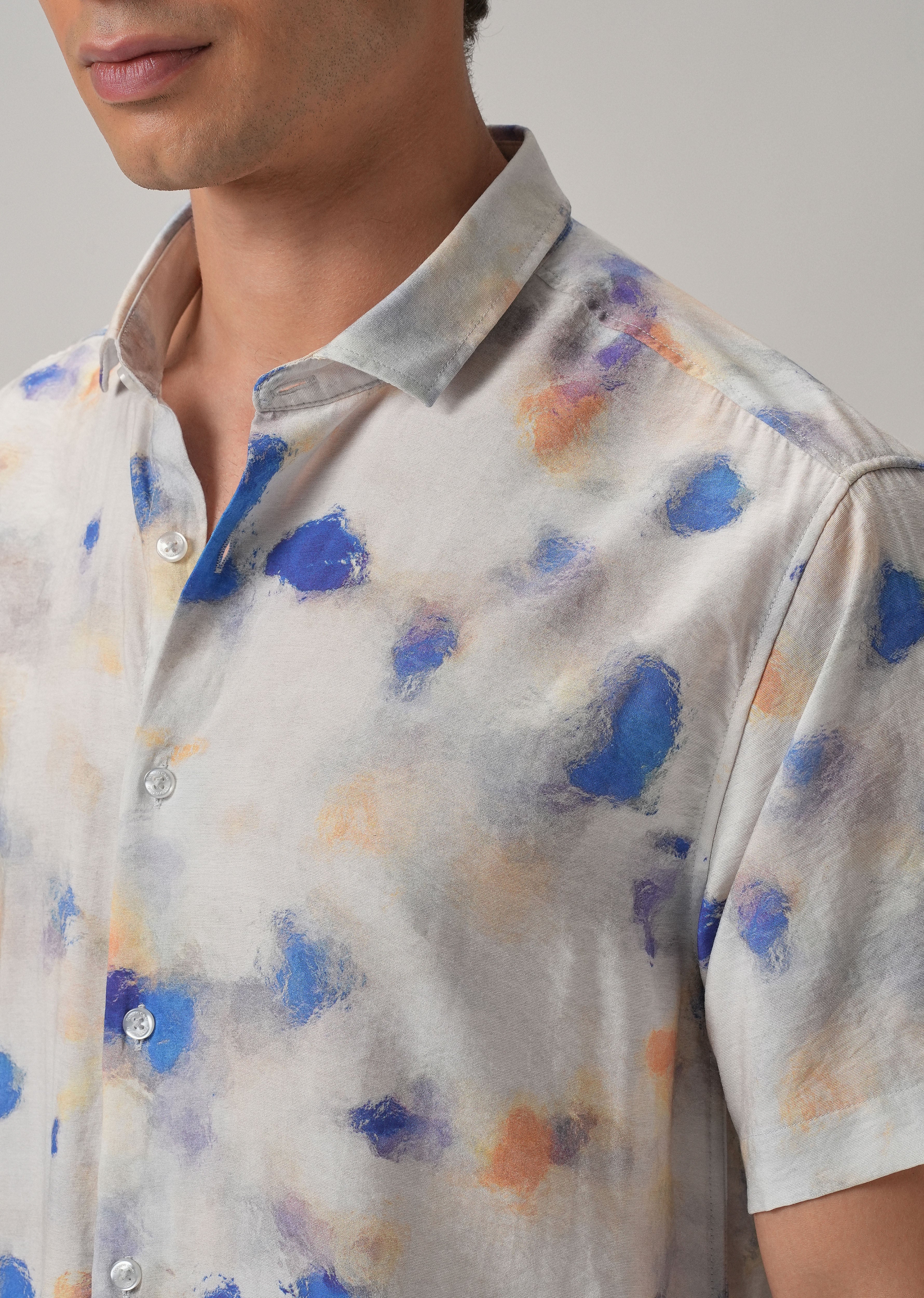 Sunburst Splash Printed Shirt - Image 5