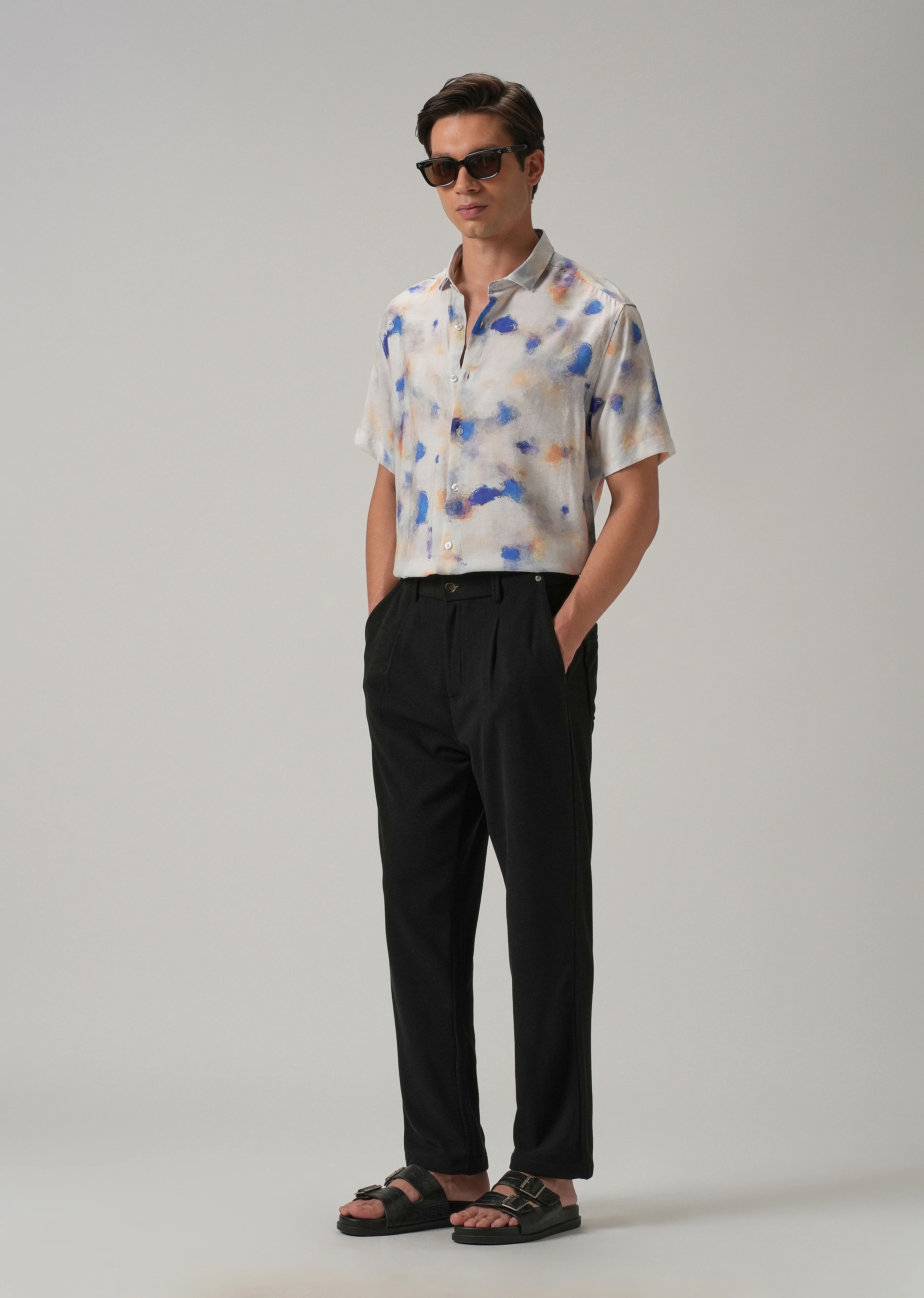 Sunburst Splash Printed Shirt - Image 6