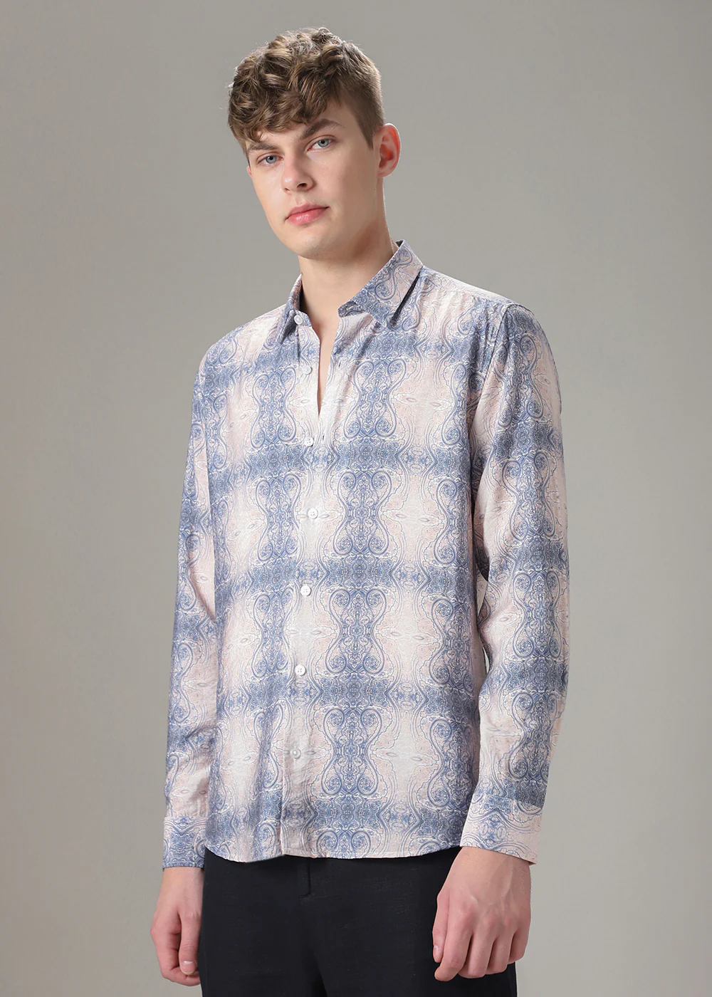 Symmetry Floral Print Shirt - Image 5