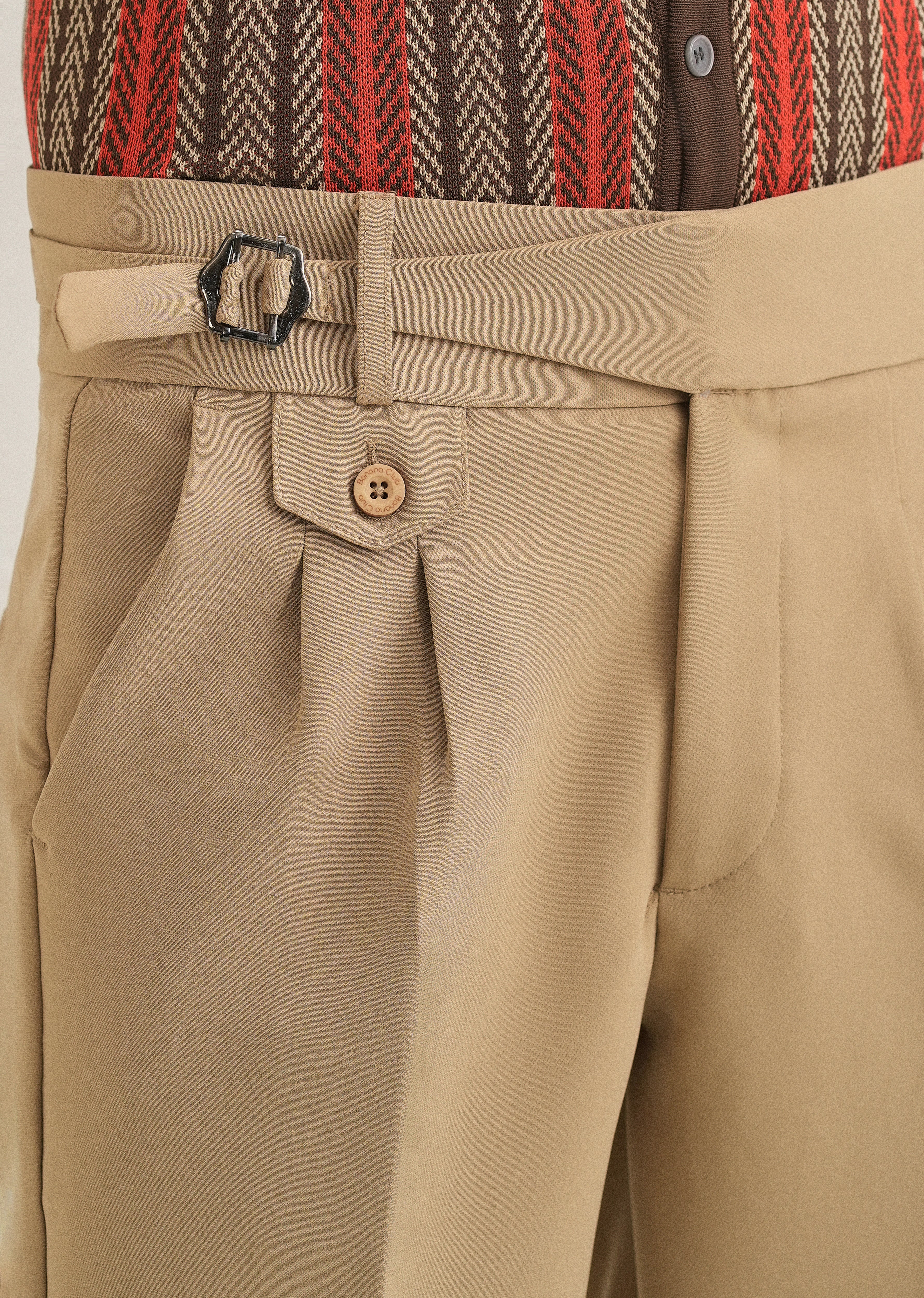 Tan Brown Gurkha Pant - Image 3