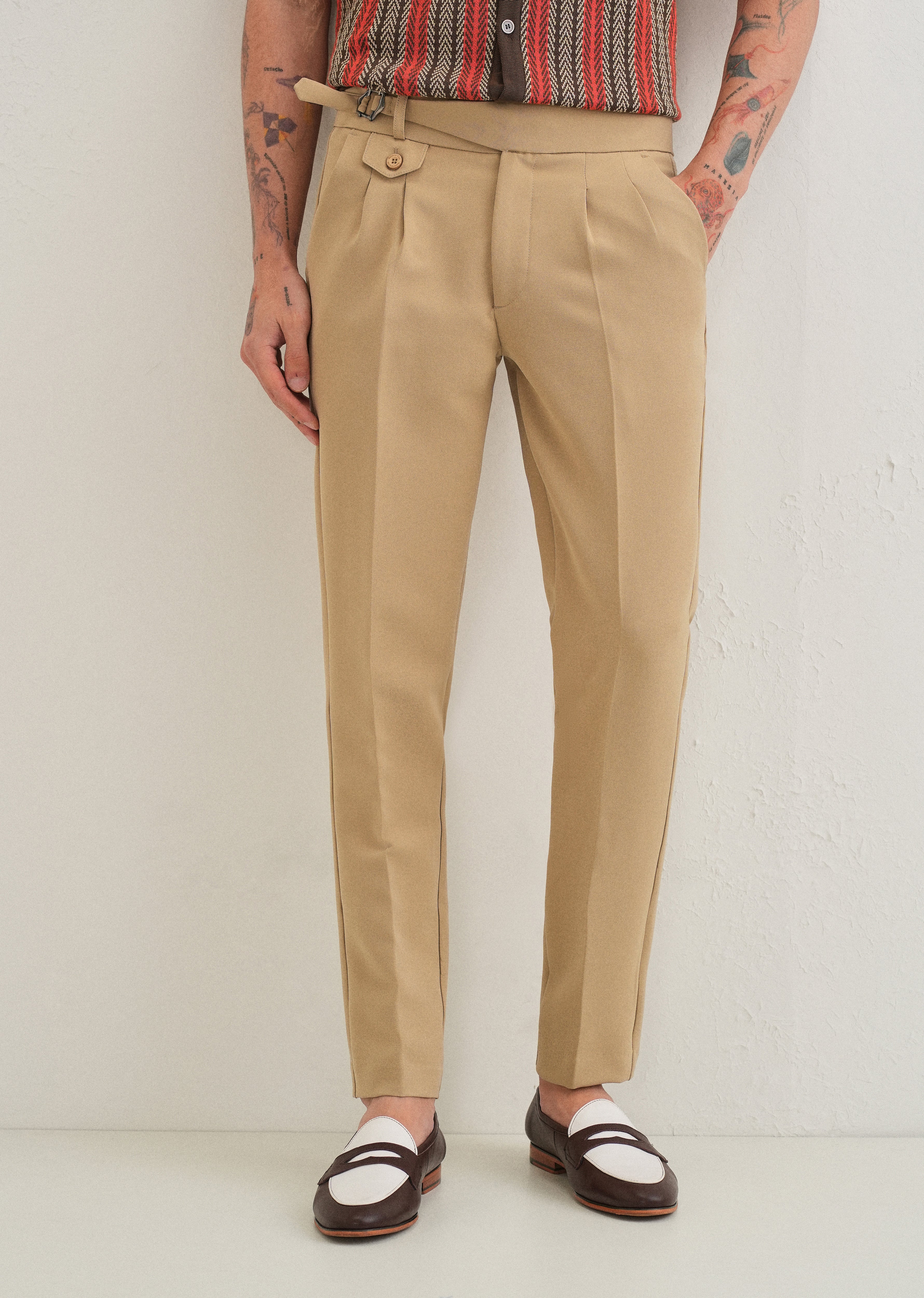 Tan Brown Gurkha Pant - Image 7