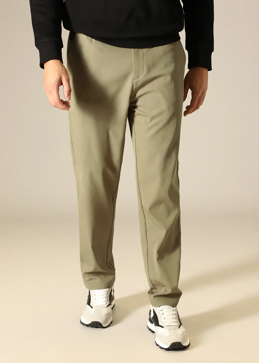 Tan Relaxed Fit Trouser - Image 3