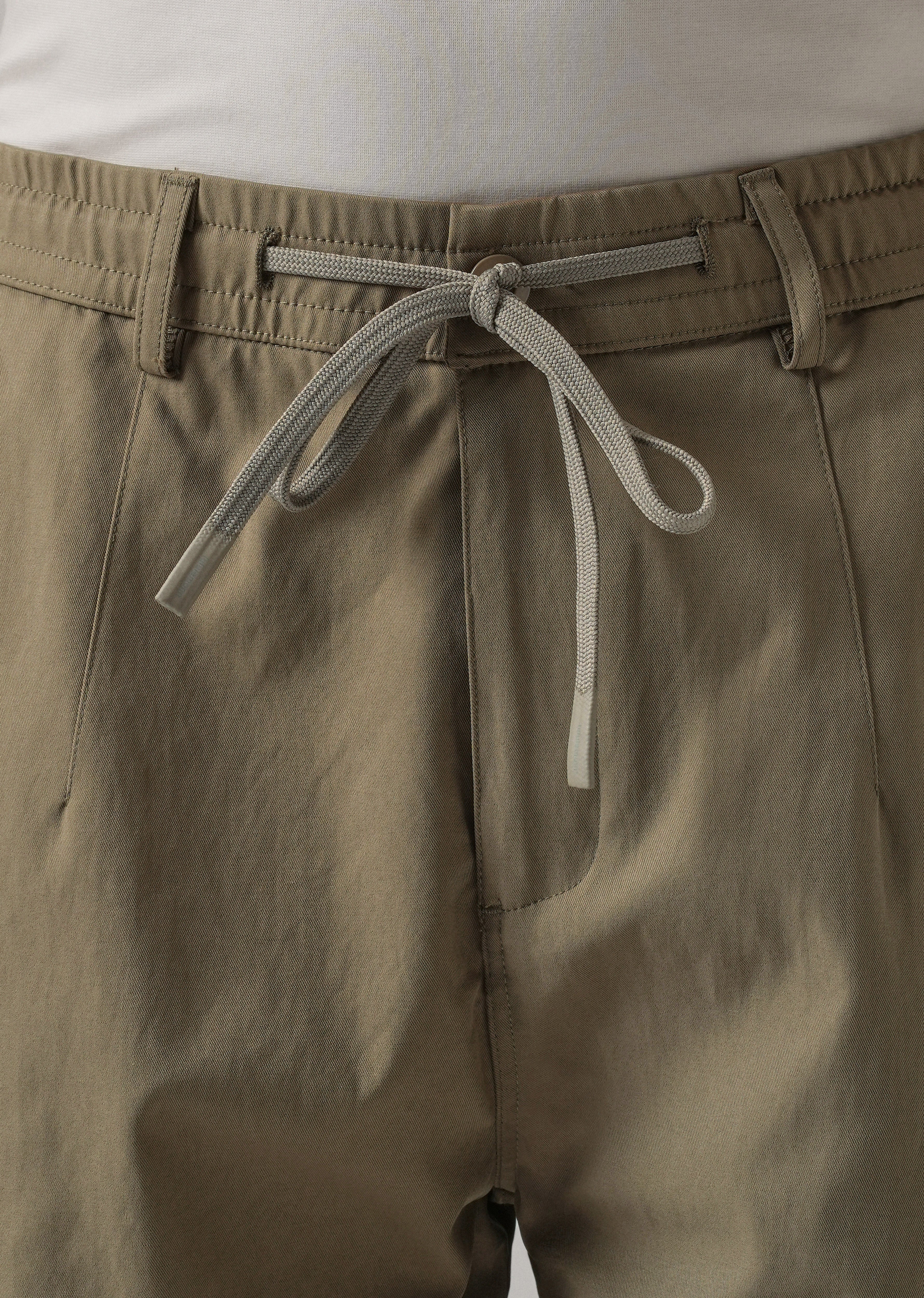 Taupe Stone Wash Cargo Pants - Image 5
