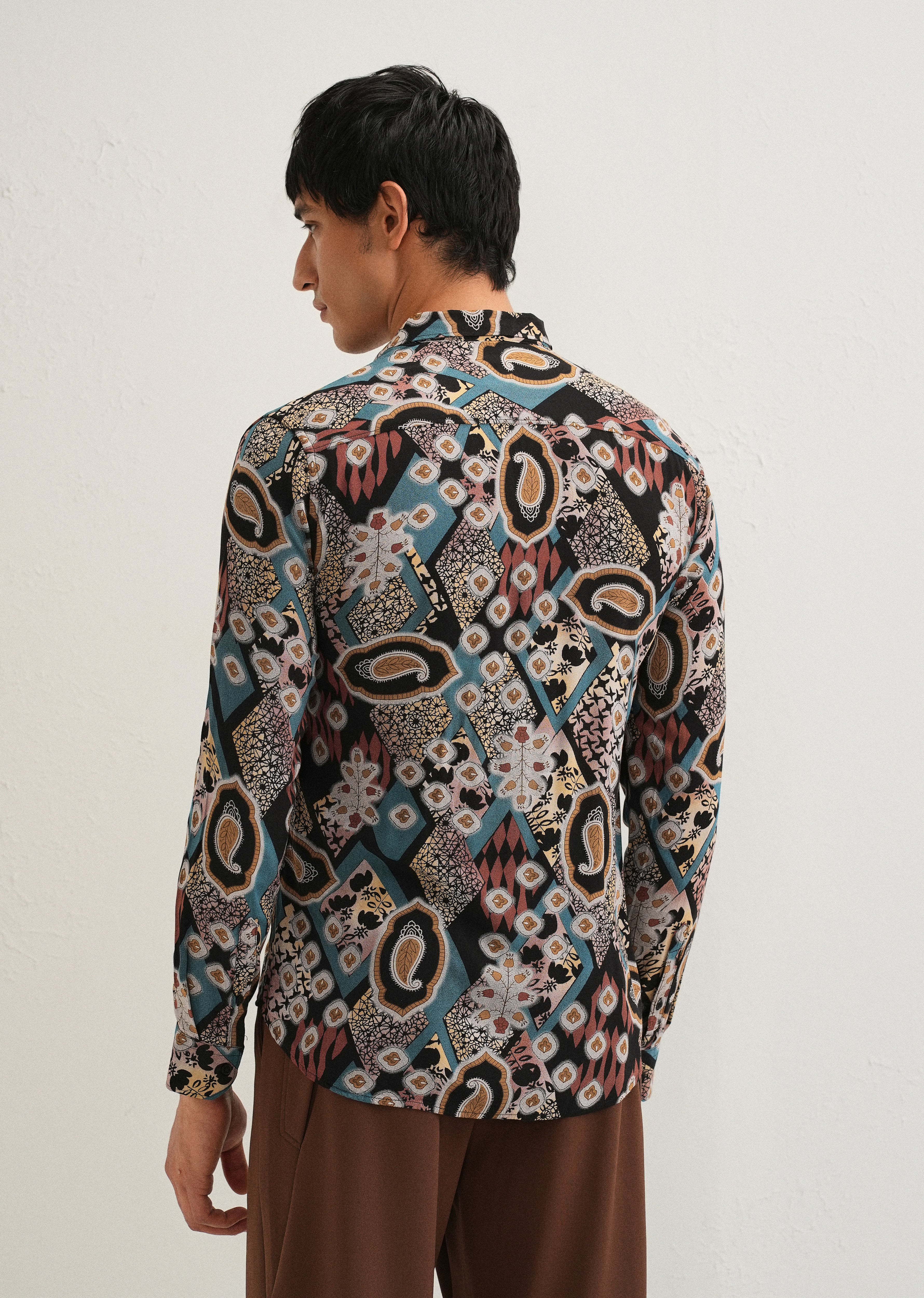 Teal Feather Shirt - Image 2
