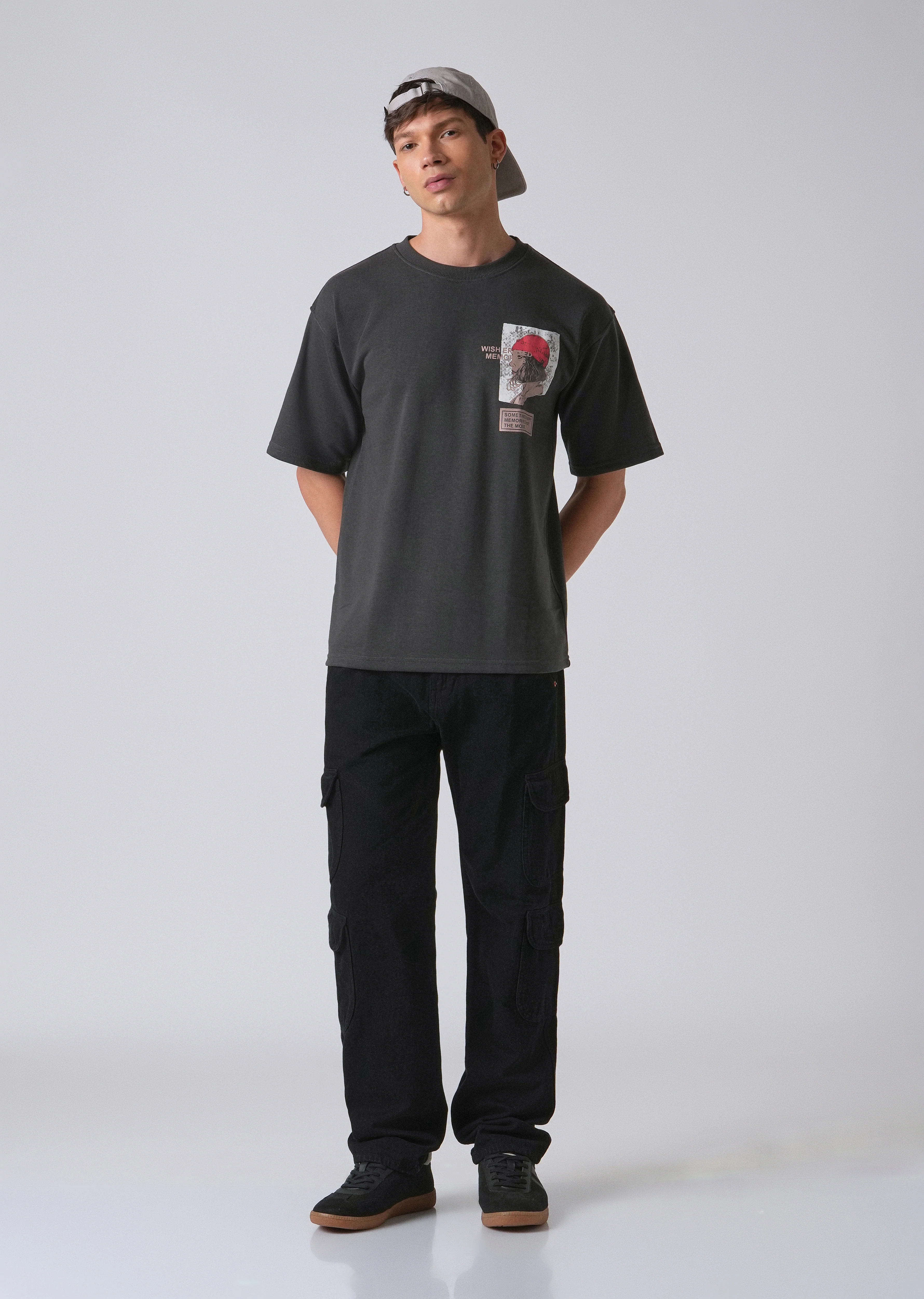 Thundercloud Grey Oversized T-shirt - Image 6