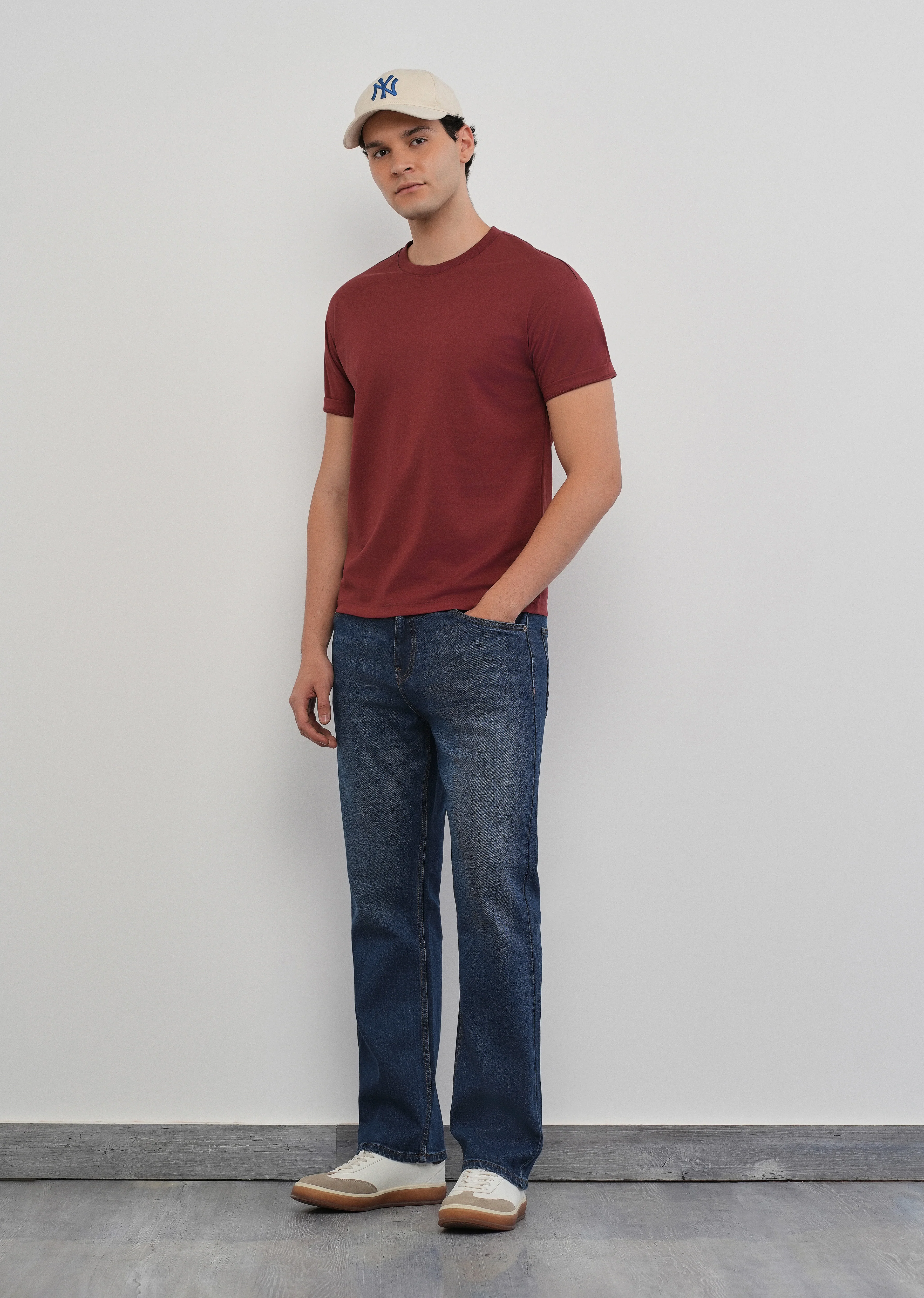 Timeless Blue Straight Fit Jeans - Image 6