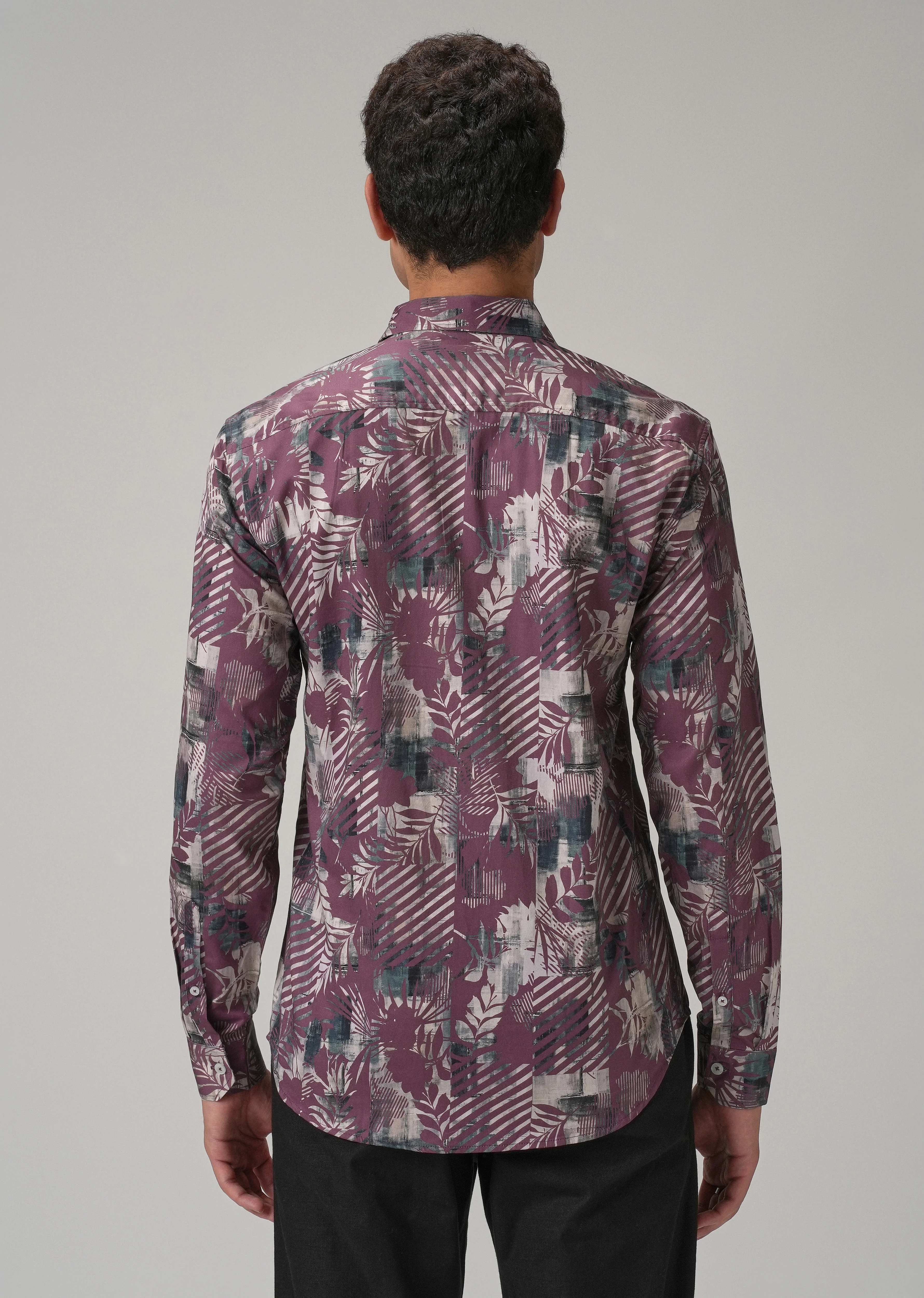 Twig Leaf Printed Shirt - Image 2