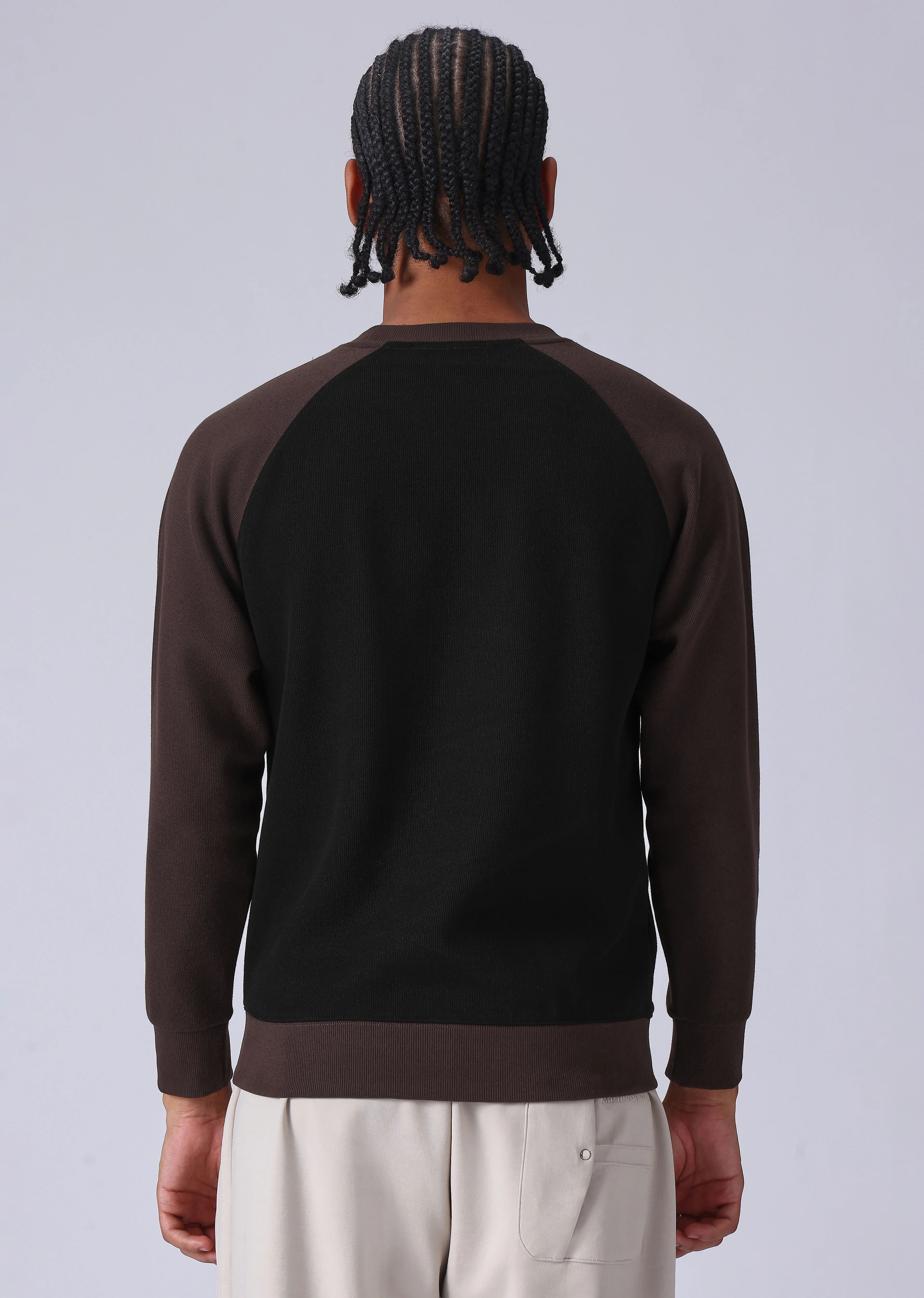 Typography Brown Sweatshirt - Image 2