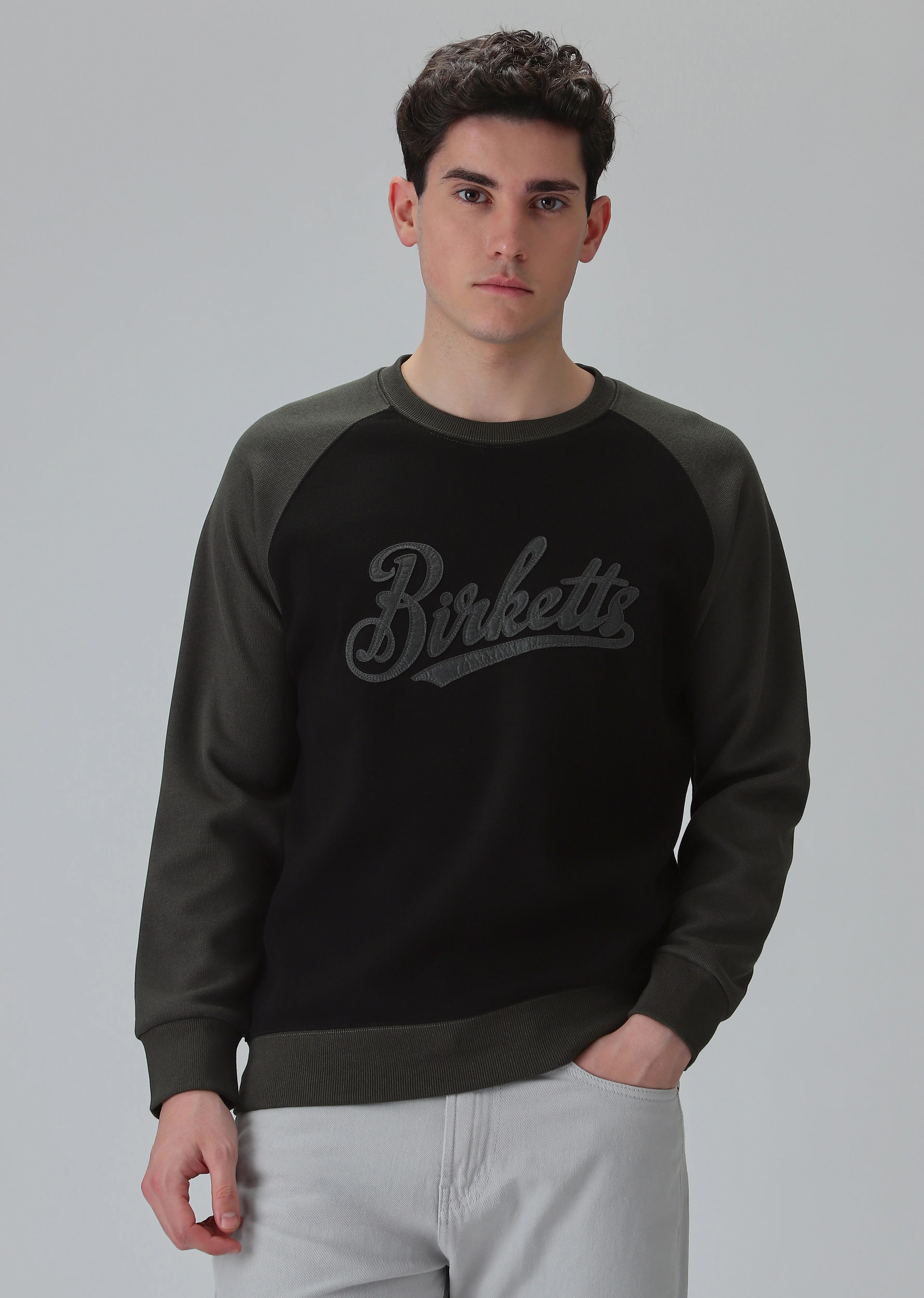 Typography Grey Sweatshirt - Image 3