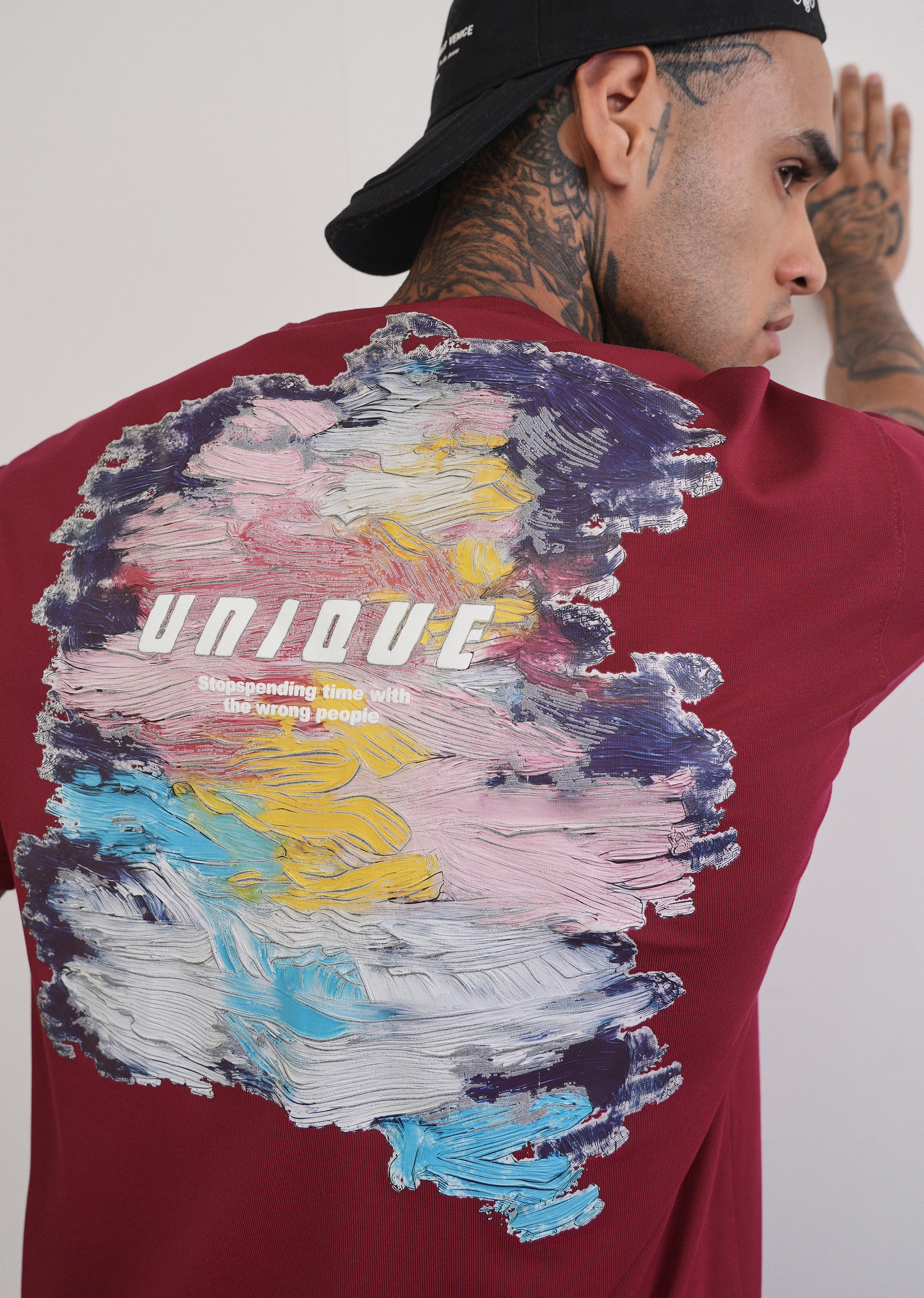 Unique Red T-shirt - Image 6