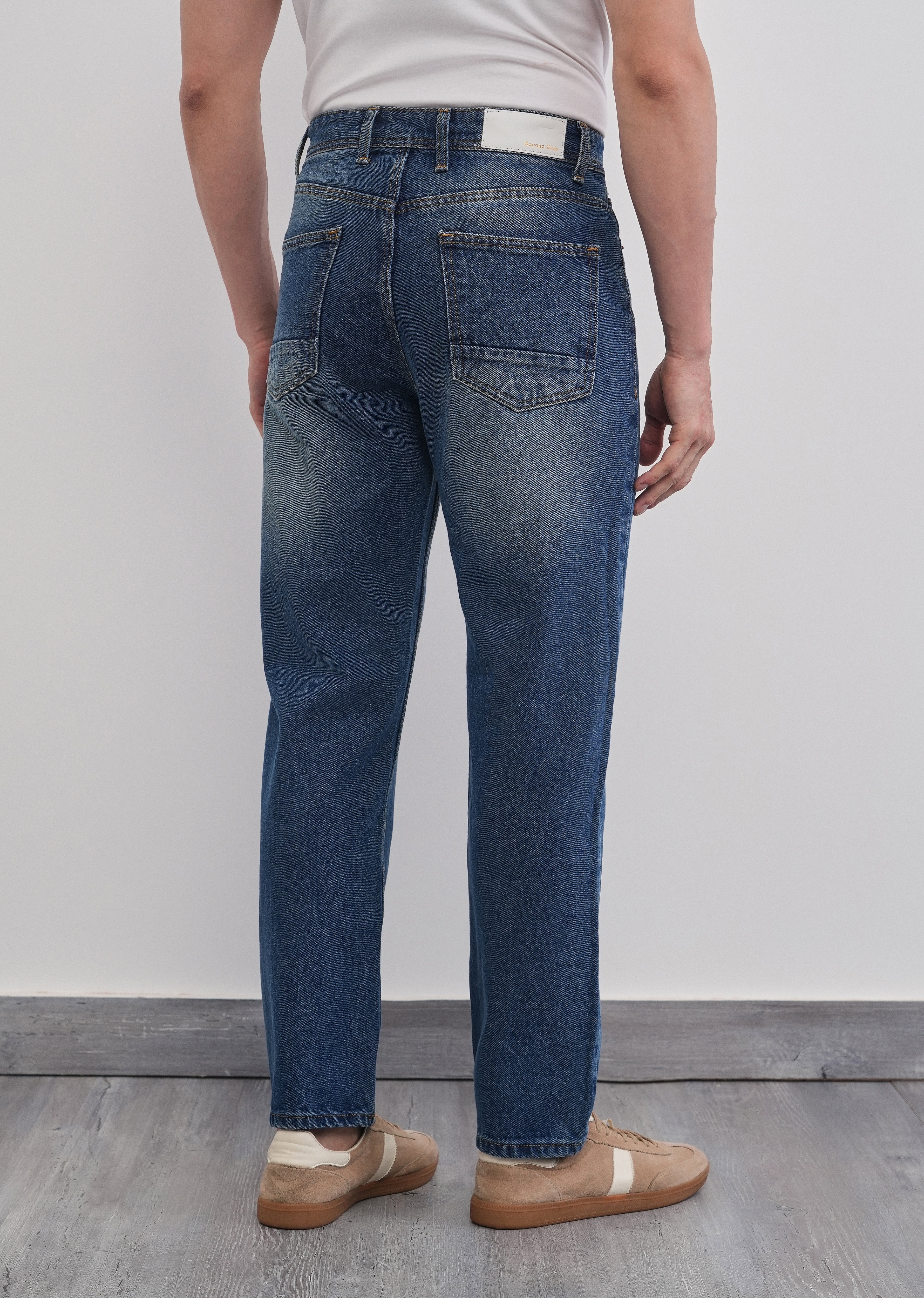 Urban Blue Slim Straight Jeans - Image 2