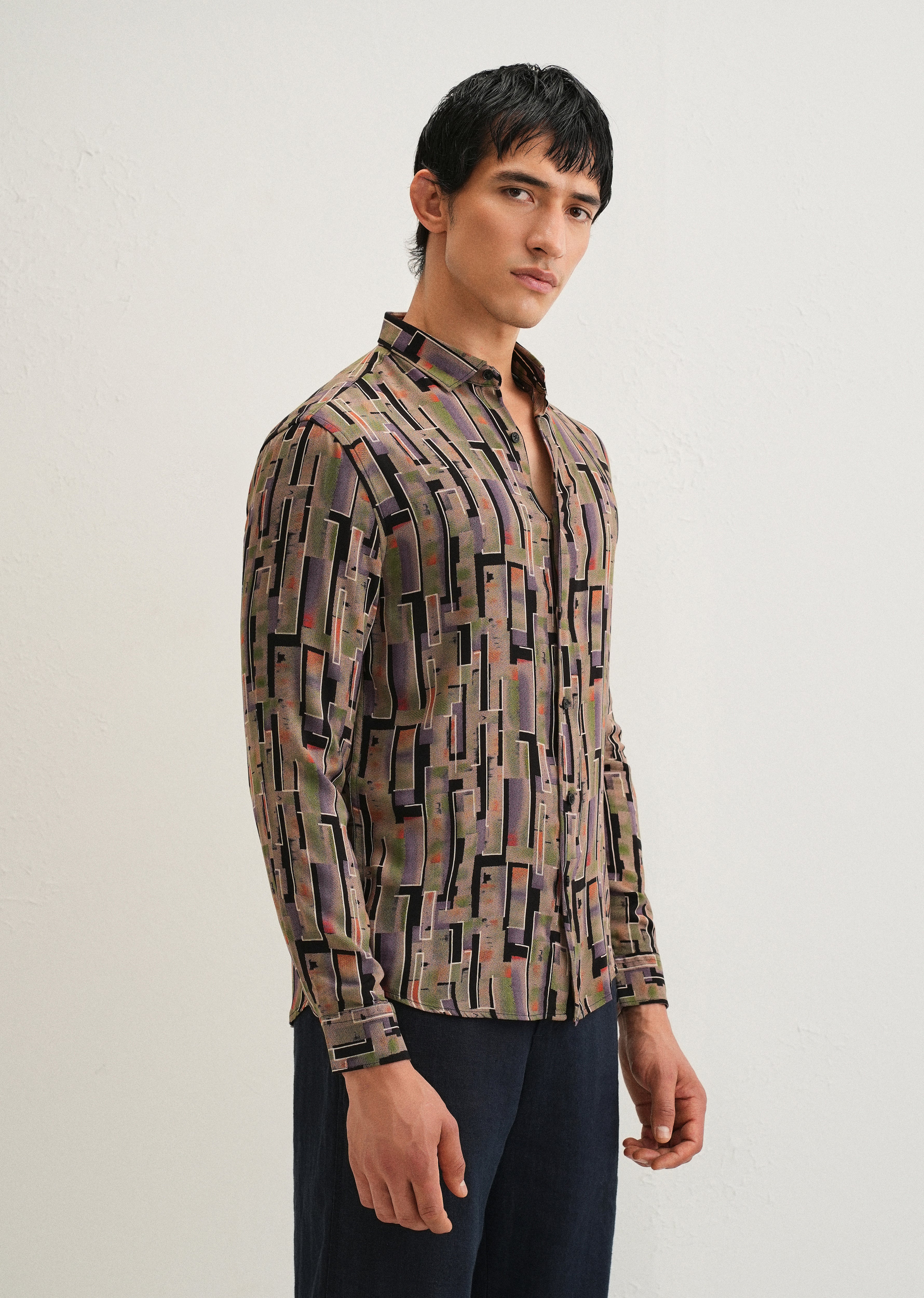 Violet Feather Shirt - Image 4