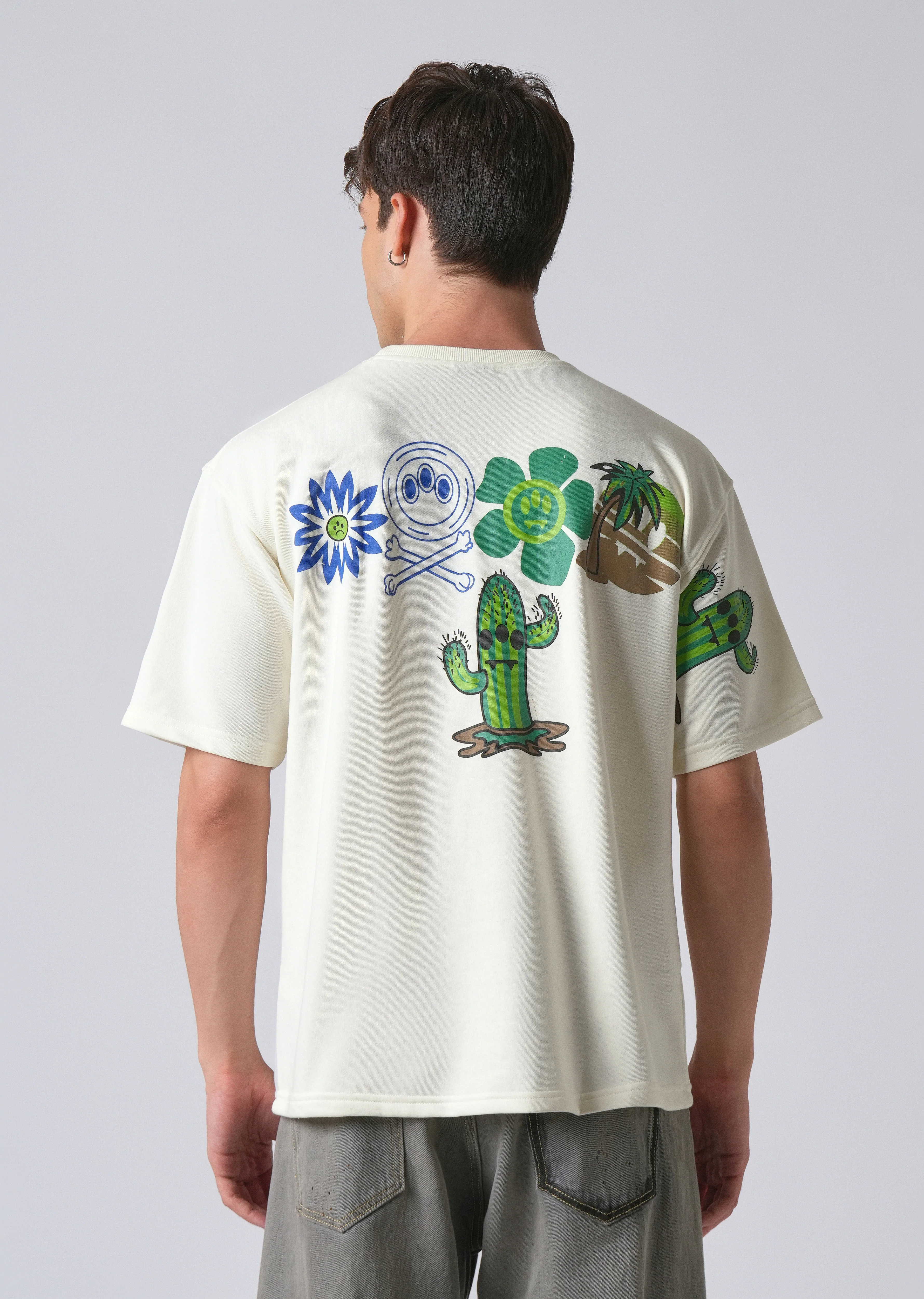 Warm White Oversized T-shirt - Image 5
