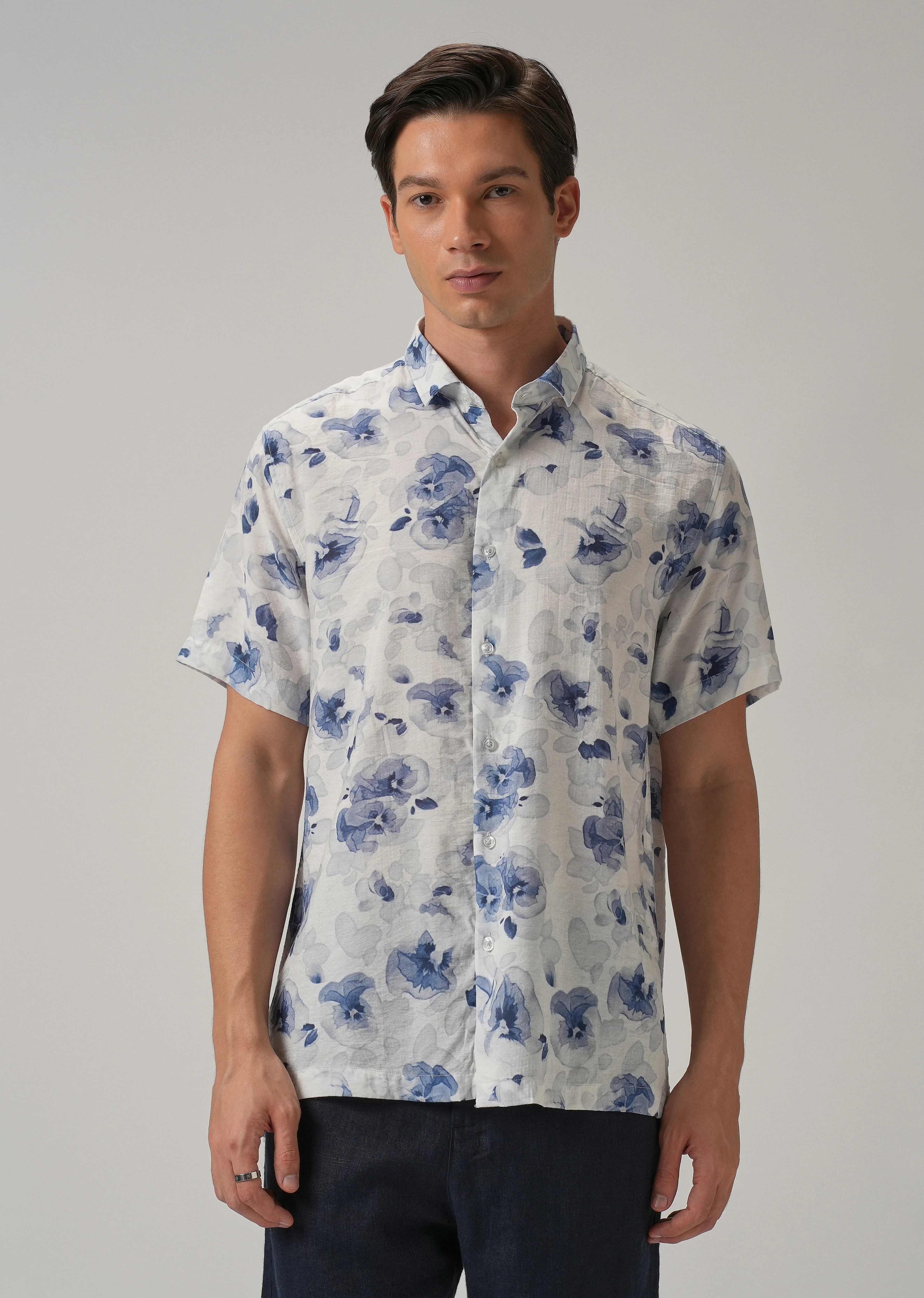 Wash Flora Printed Shirt - Image 3