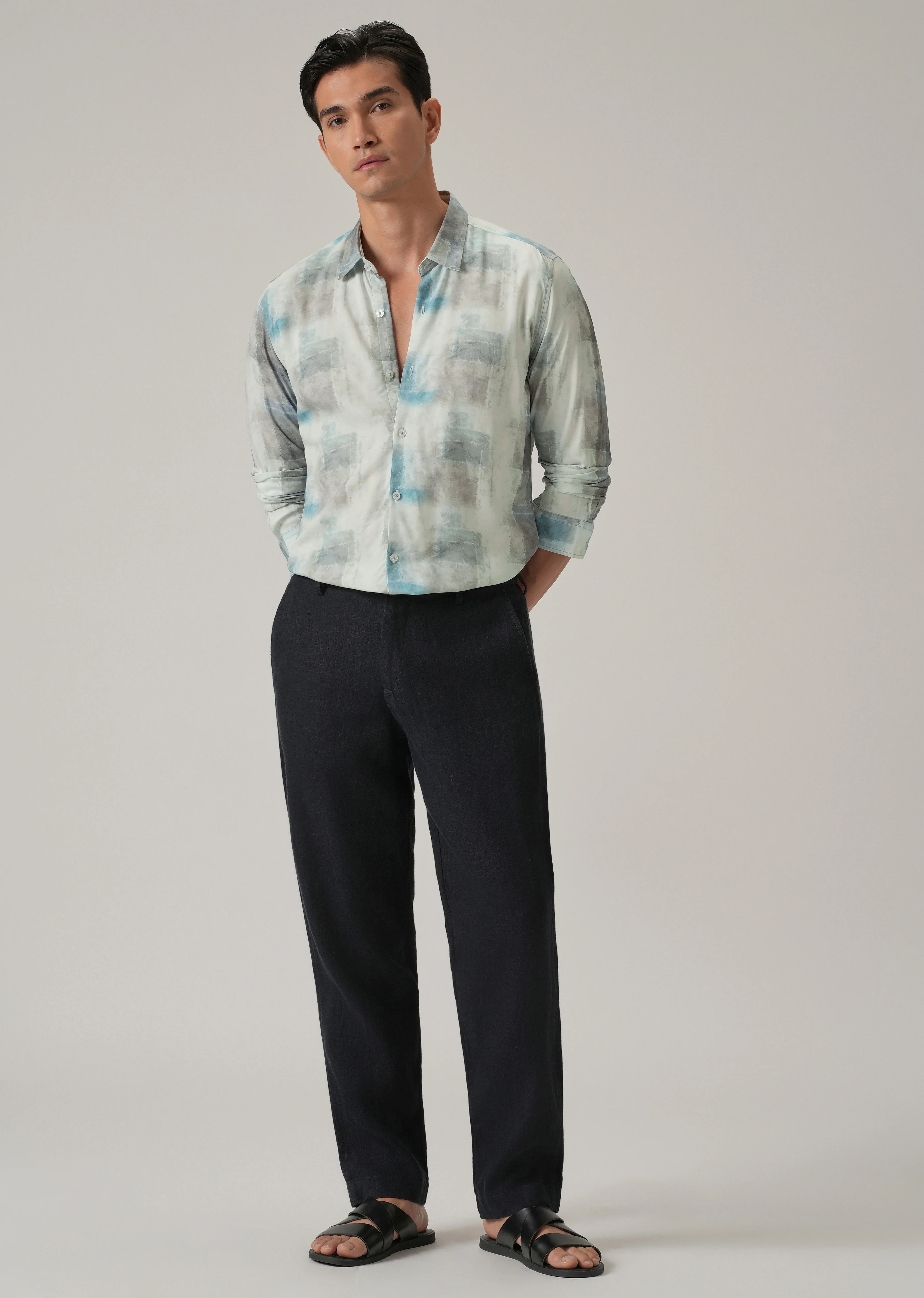 Washed Print Shirt - Image 6