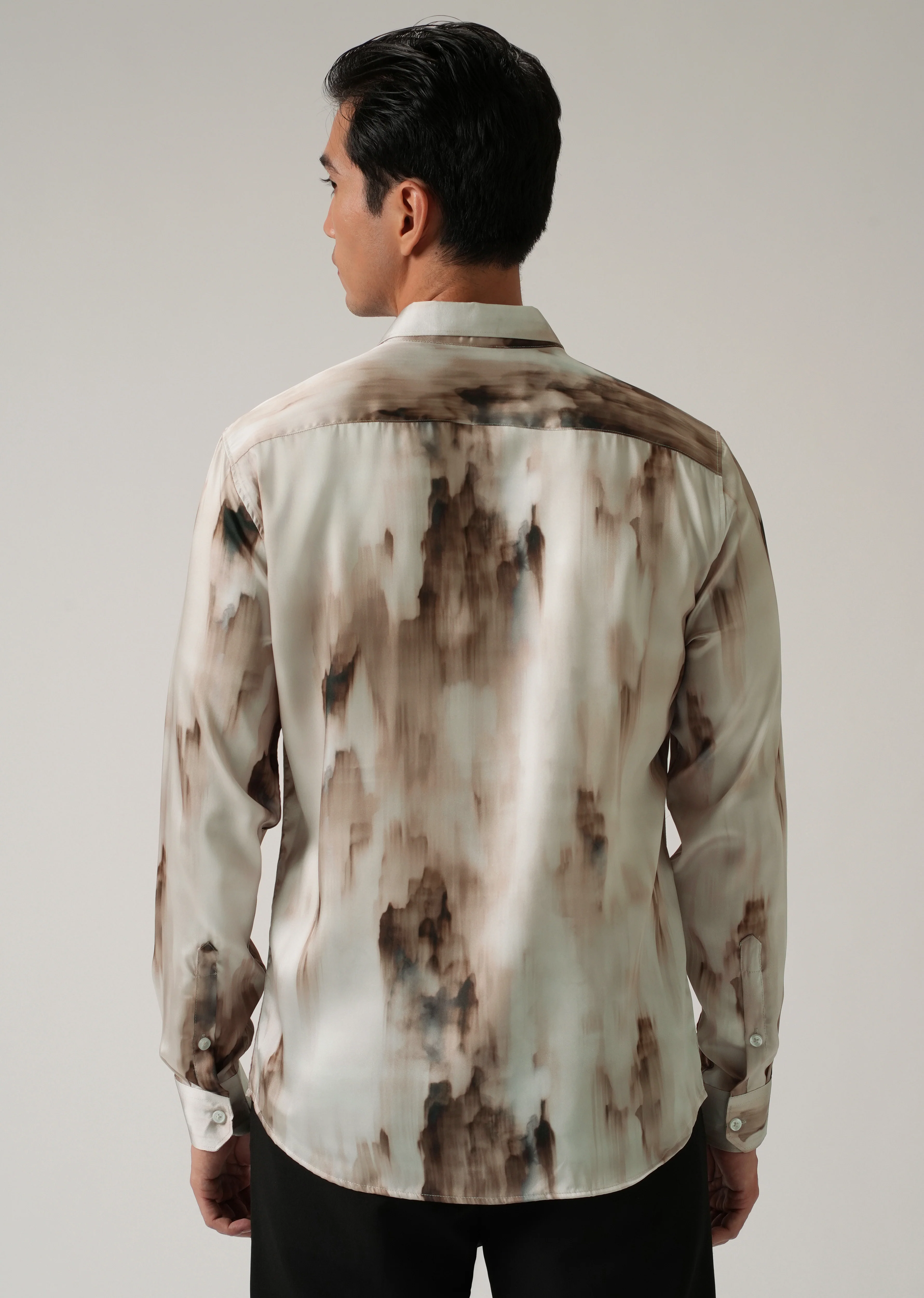 Watercolor Print Shirt - Image 2