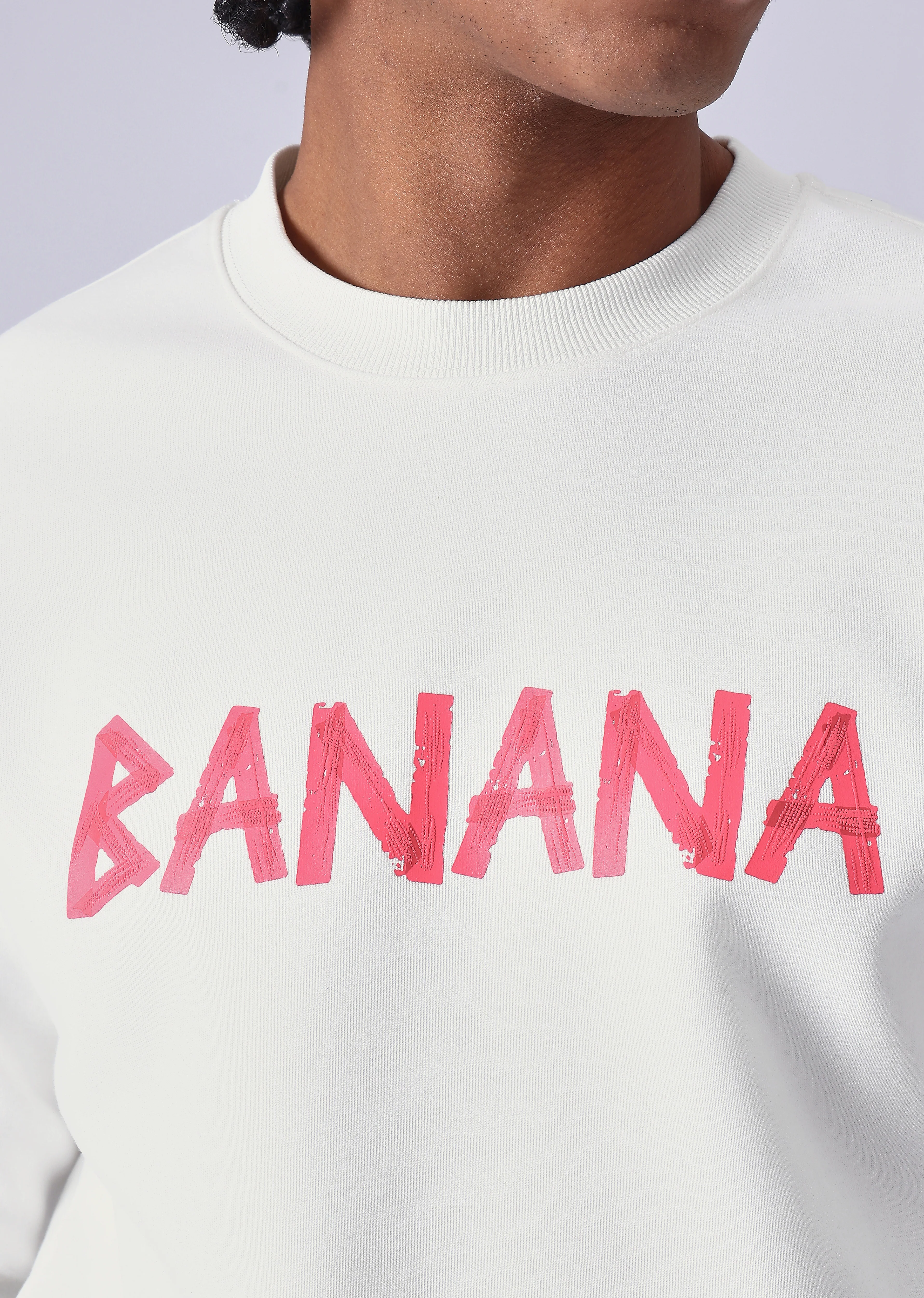White Banana Club Sweatshirt - Image 5