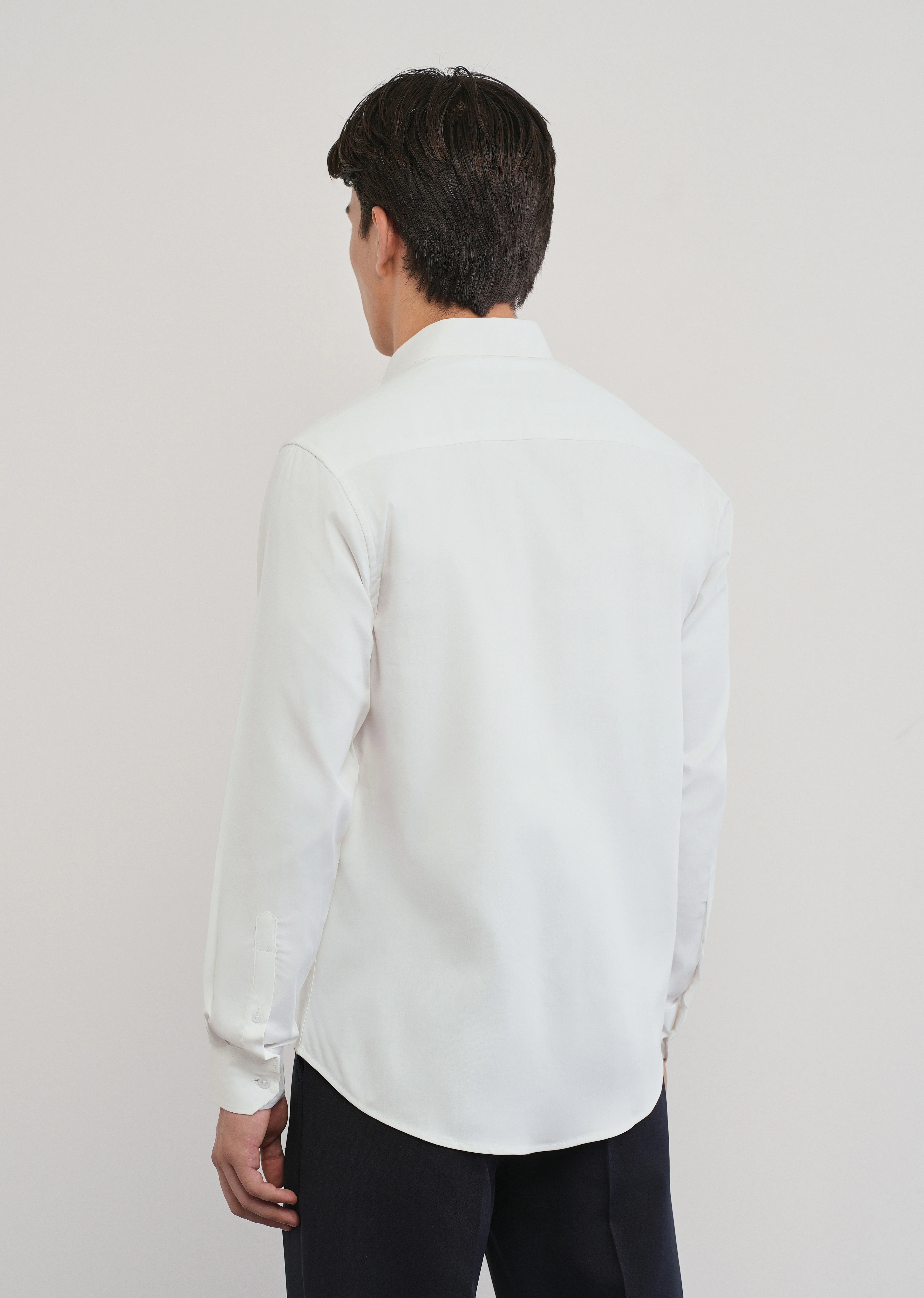 White Beadwork Designer Shirt - Image 2