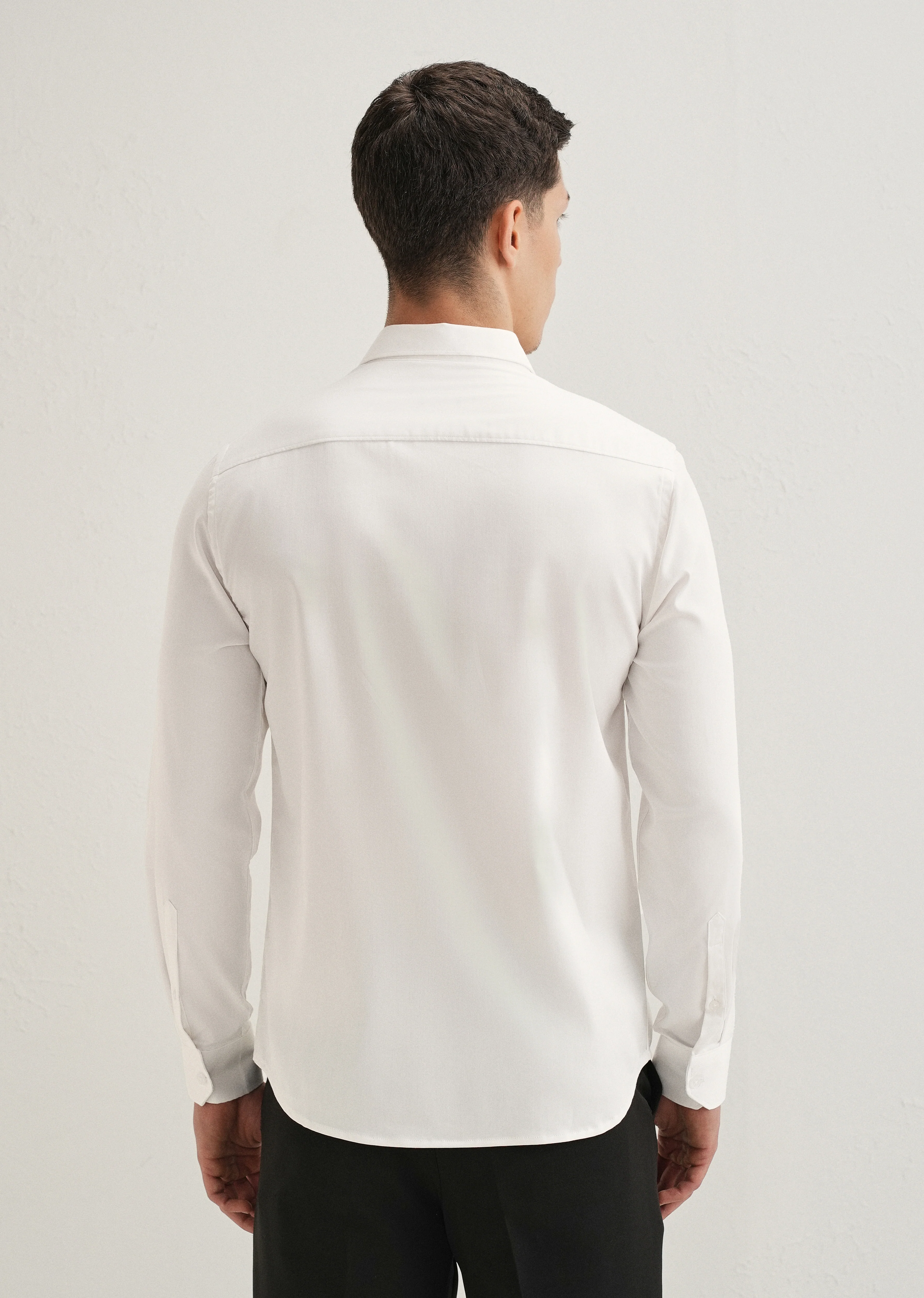 White Embellished Dragon Designer Shirt - Image 4