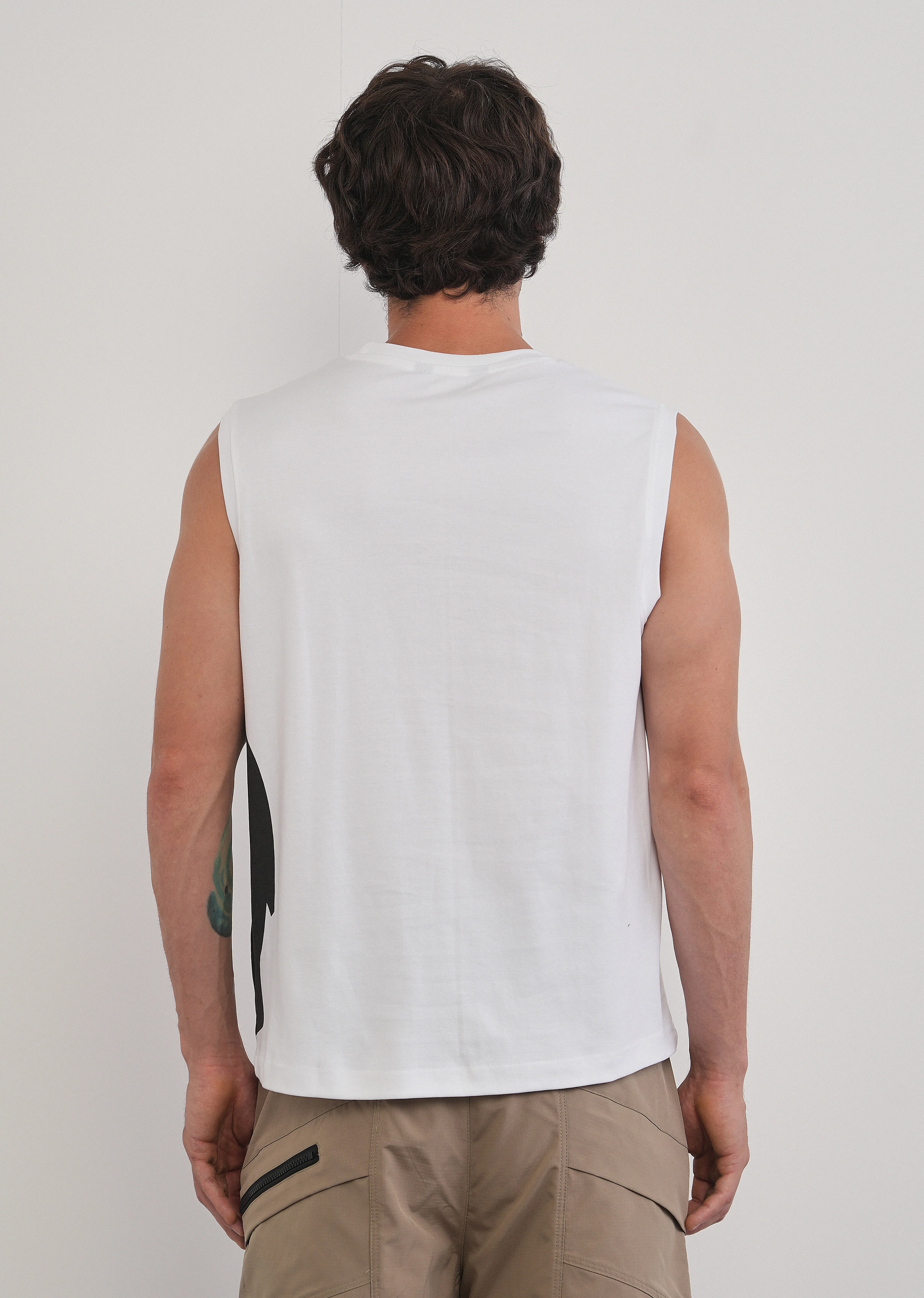 White Lo-Fi Living Tank - Image 2