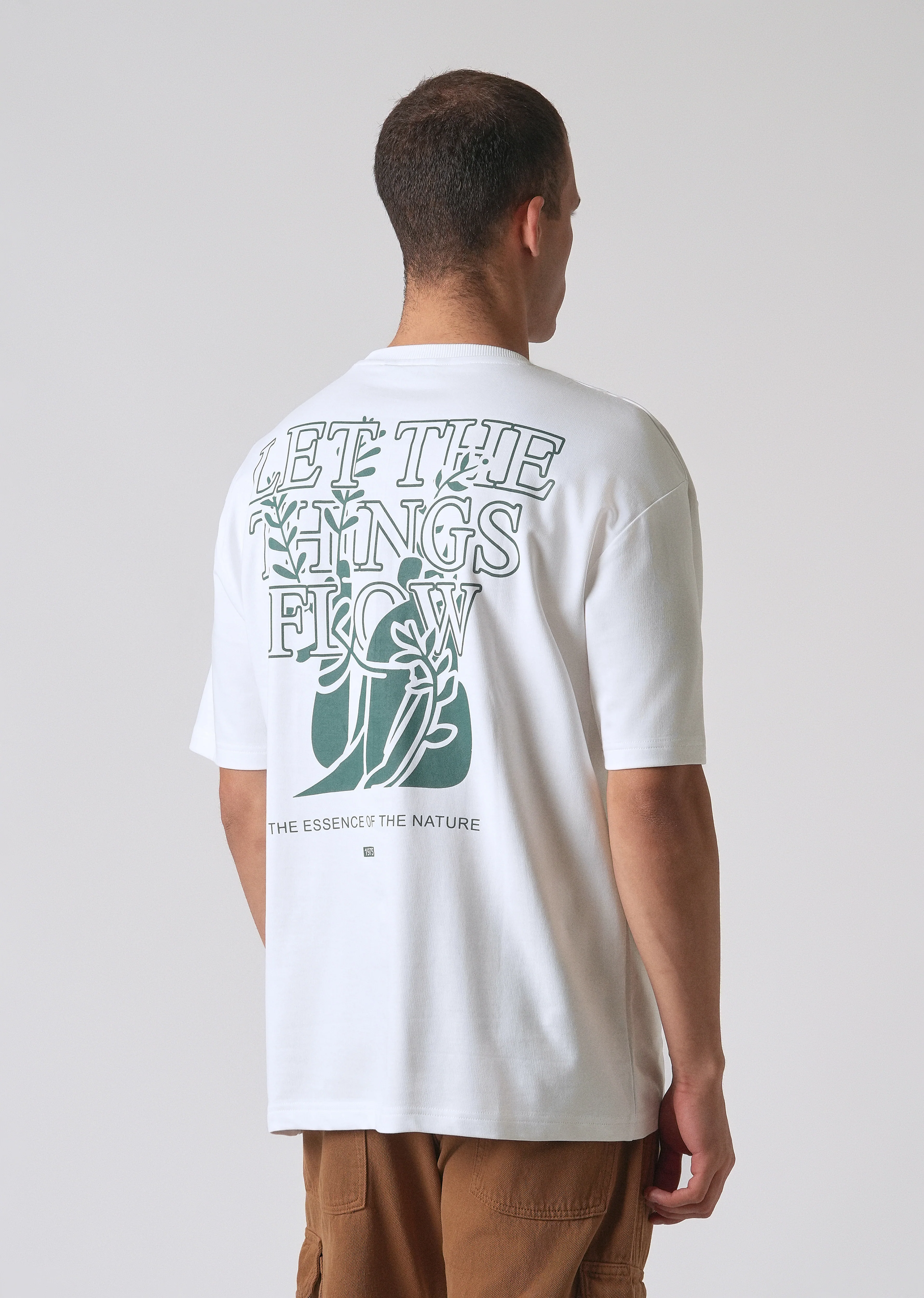 White Oversized T-shirt - Image 5