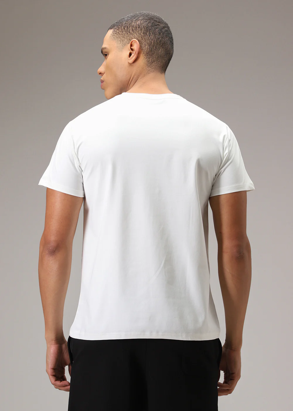 White Printed T-Shirt - Image 5