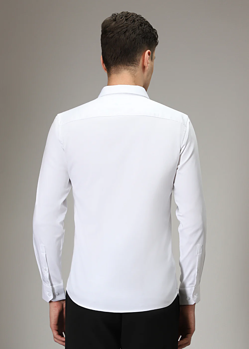White Sequence Designer Shirt - Image 4