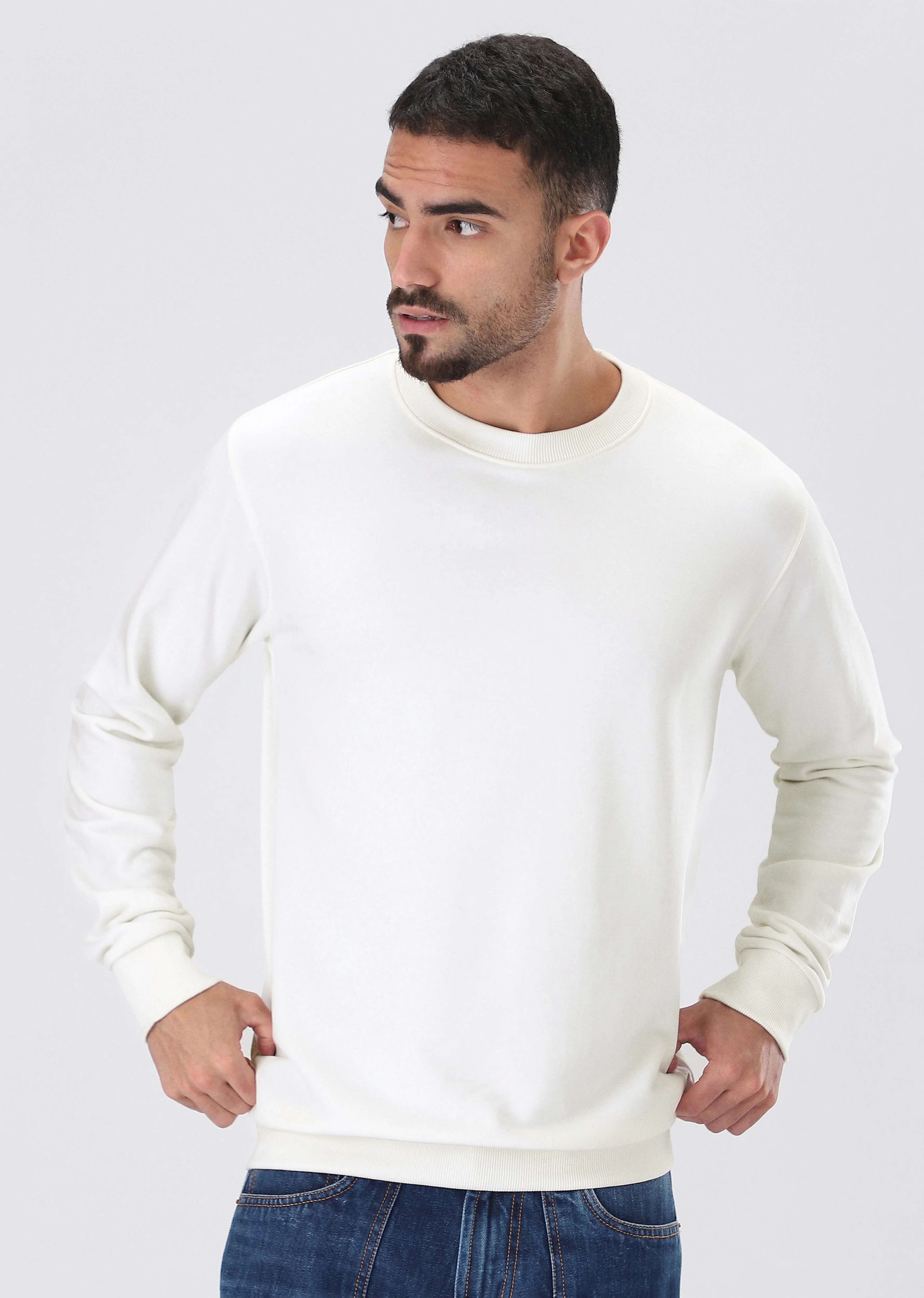 White Sweatshirt - Image 3