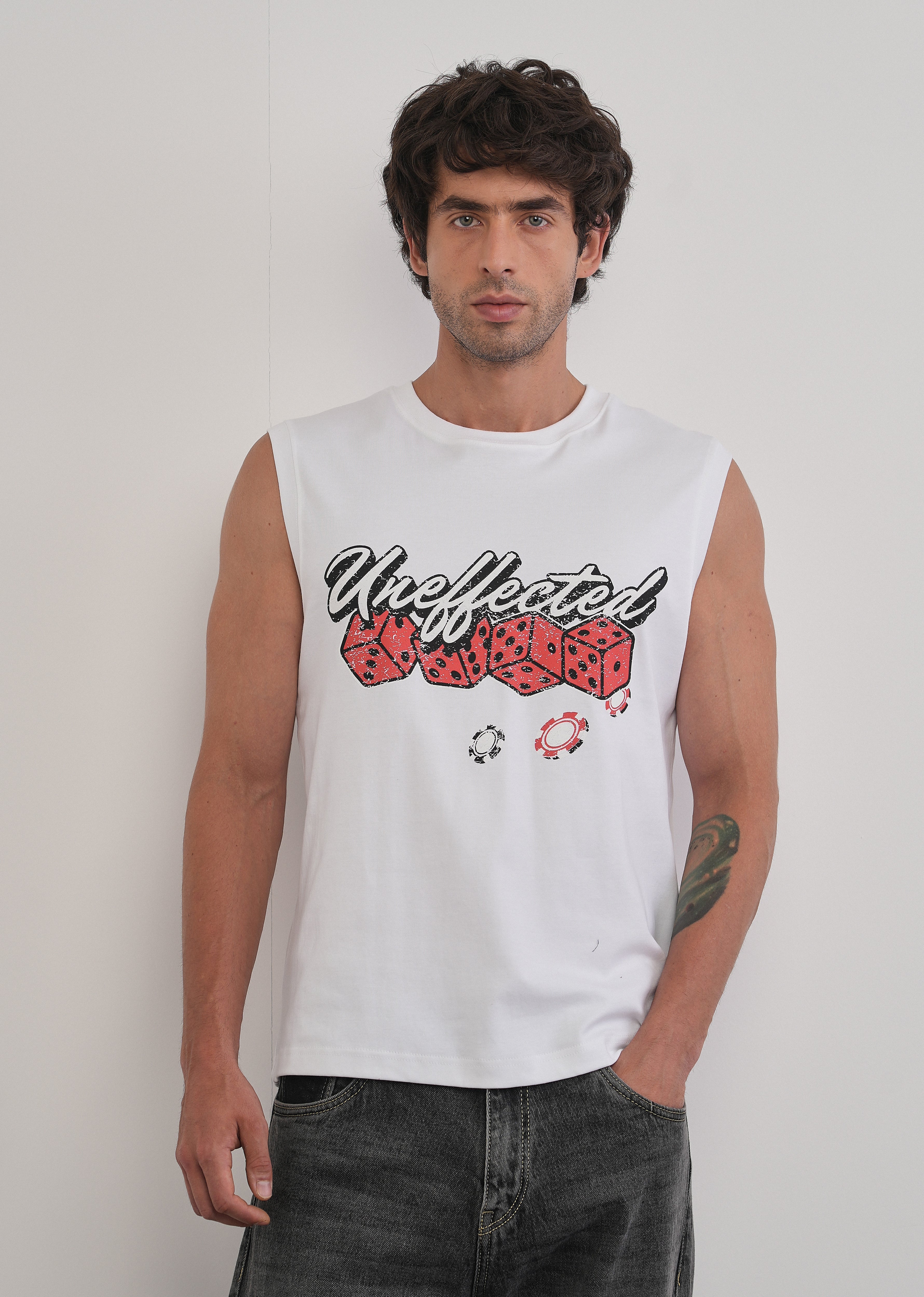 White Uneffected Tank - Image 2