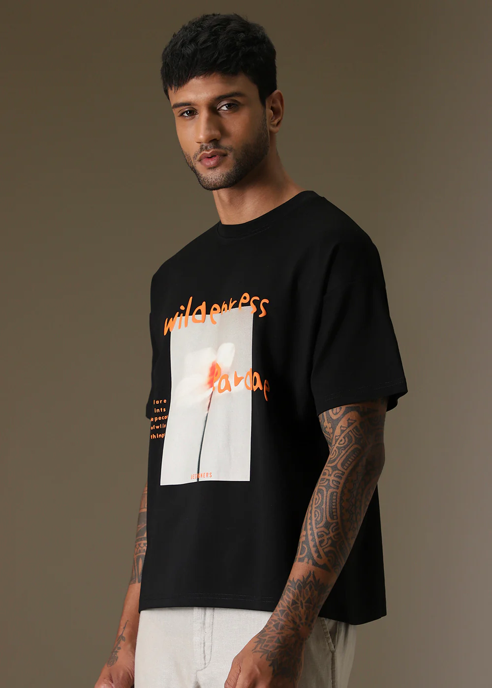 Wild Black Oversized T-shirt - Image 5