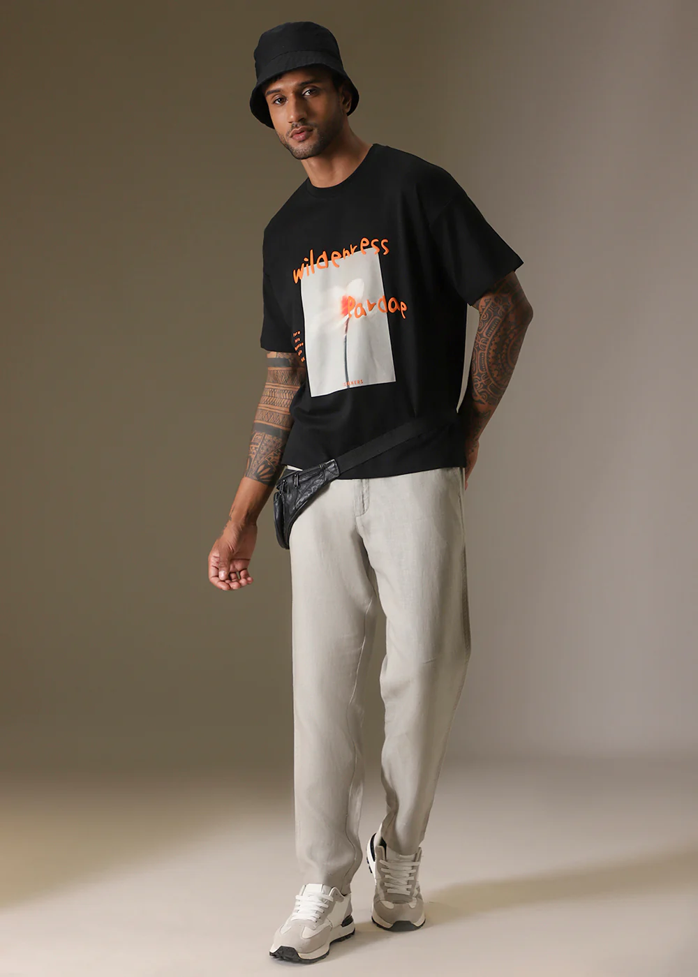 Wild Black Oversized T-shirt - Image 6