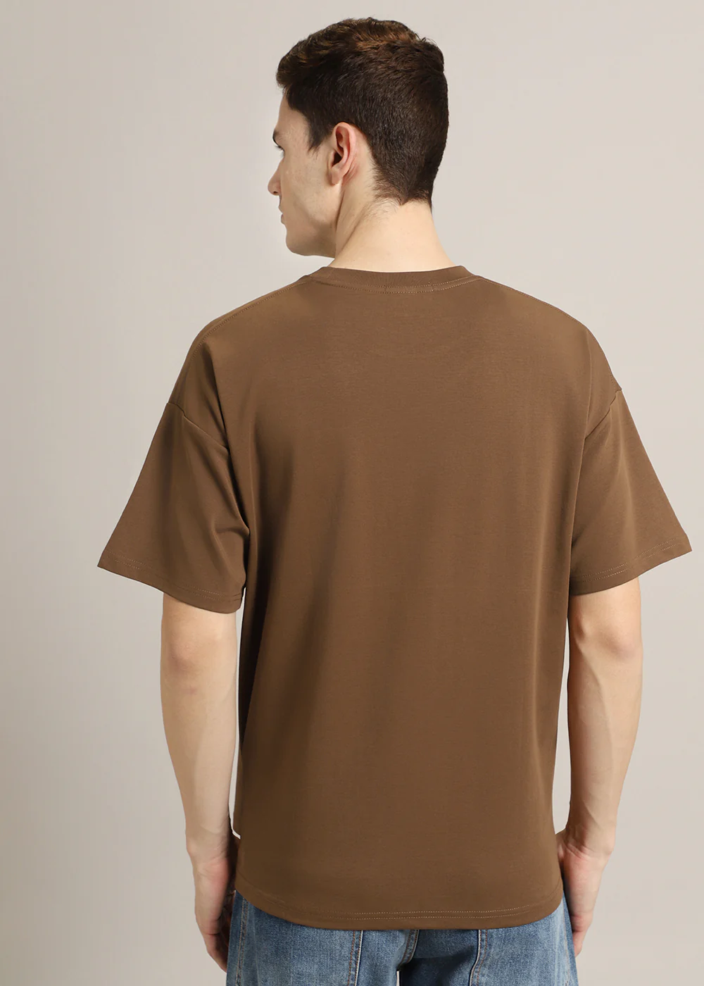 Wild Brown Oversized T-shirt - Image 4