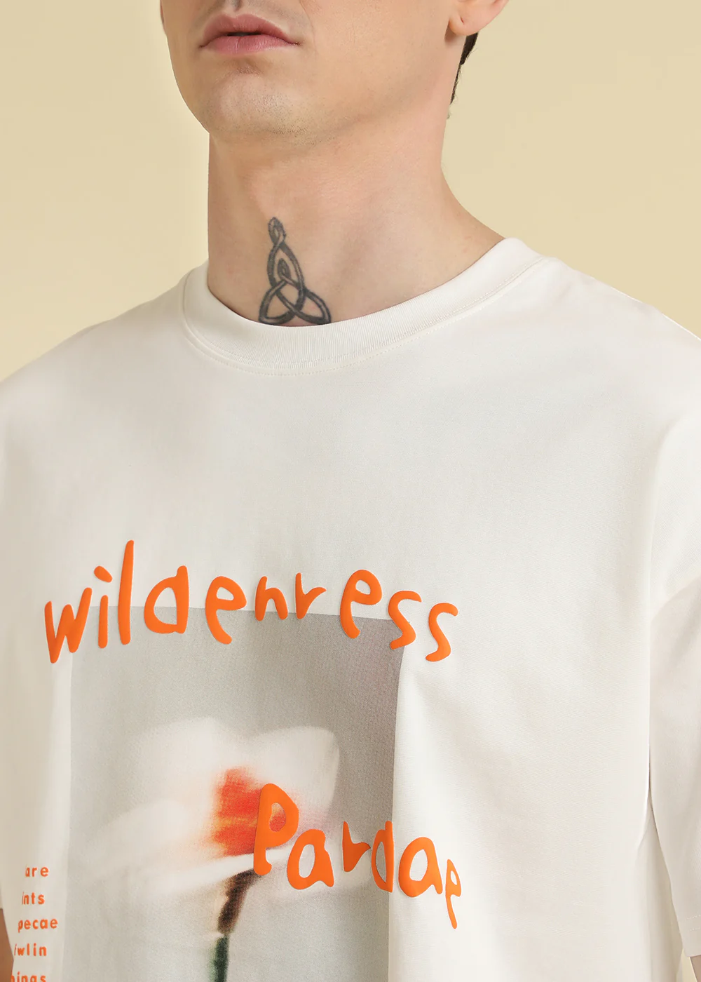 Wild Off White Oversized T-shirt - Image 2