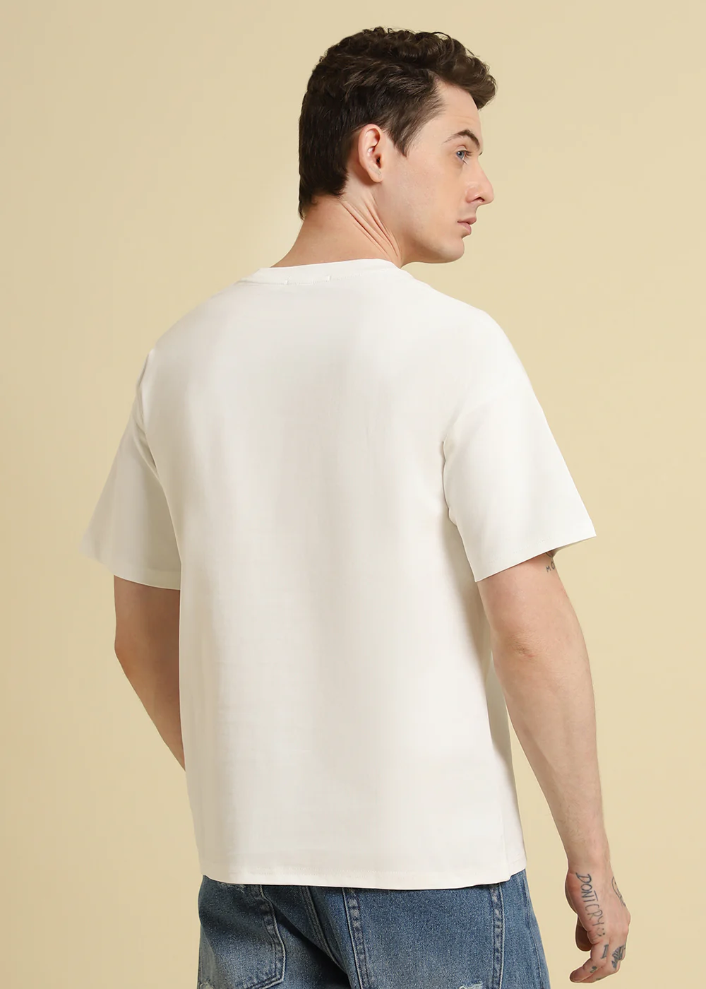 Wild Off White Oversized T-shirt - Image 4