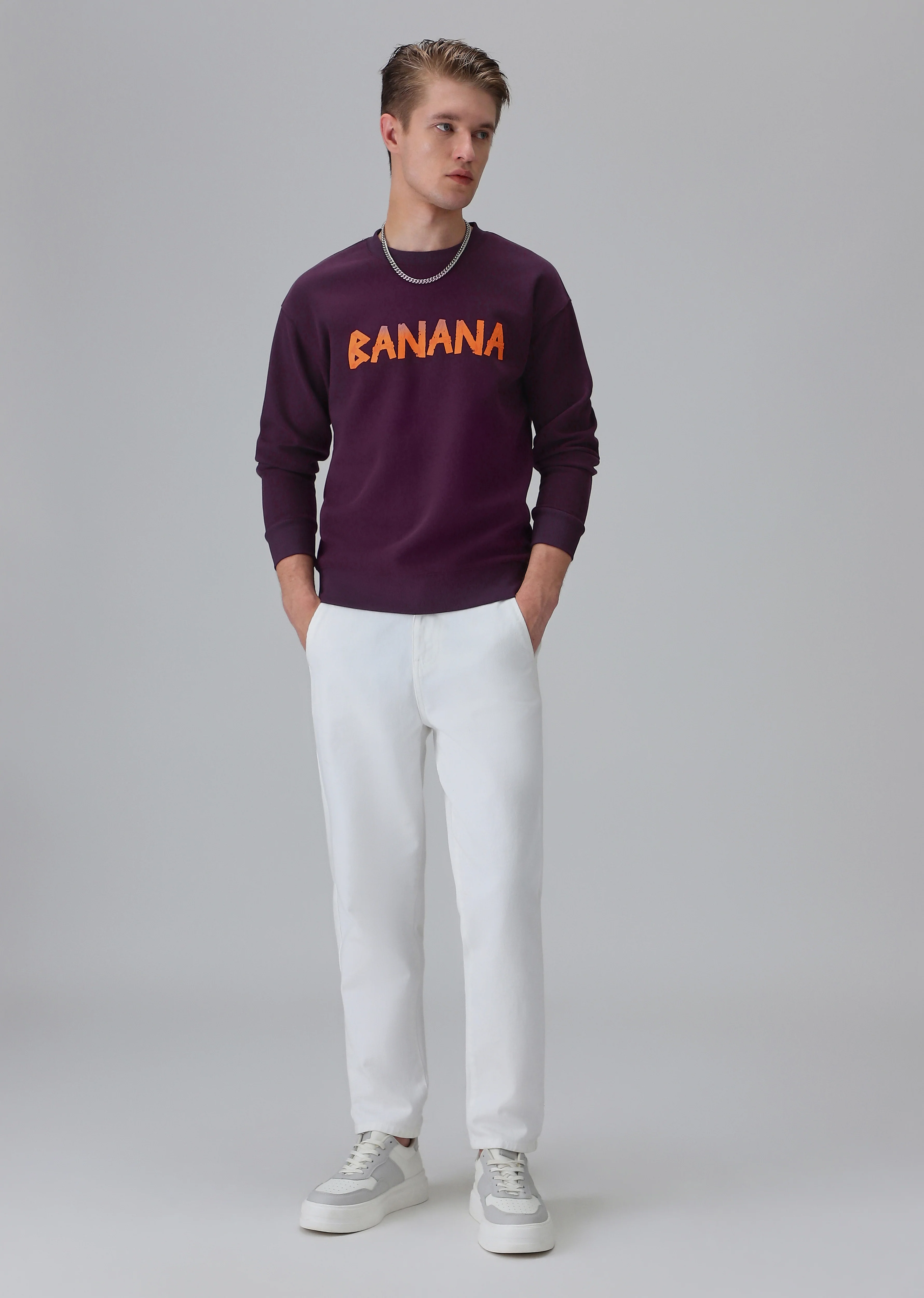 Wine Banana Club Sweatshirt - Image 6